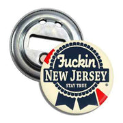 Blue Ribbon F--kin' New Jersey Magnet Bottle Opener