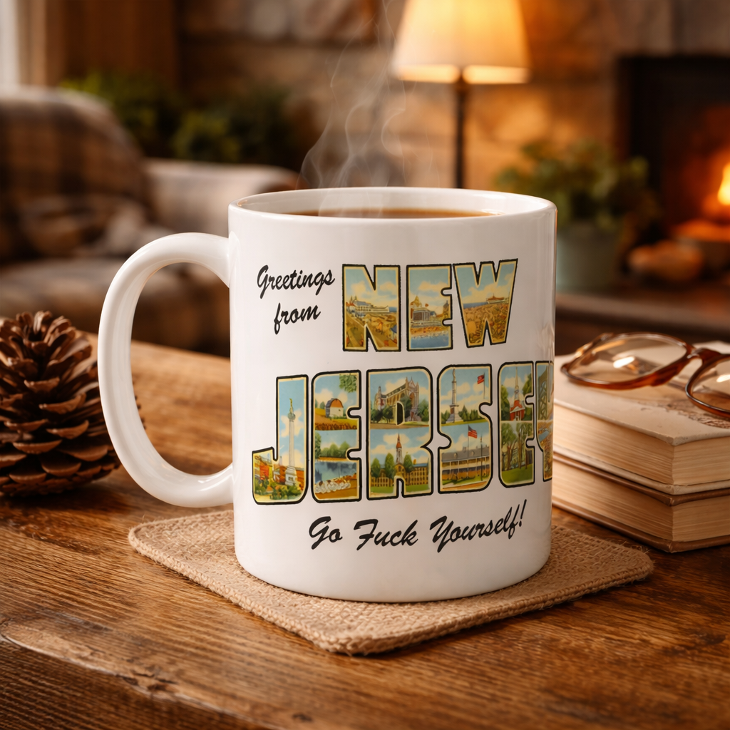 Greetings from New Jersey Mug - True Jersey