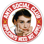 Anti Social Club Sticker - Shady Front
