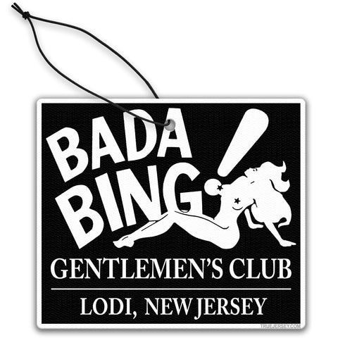 Bada Bing Gentlemen's Club Air Freshener