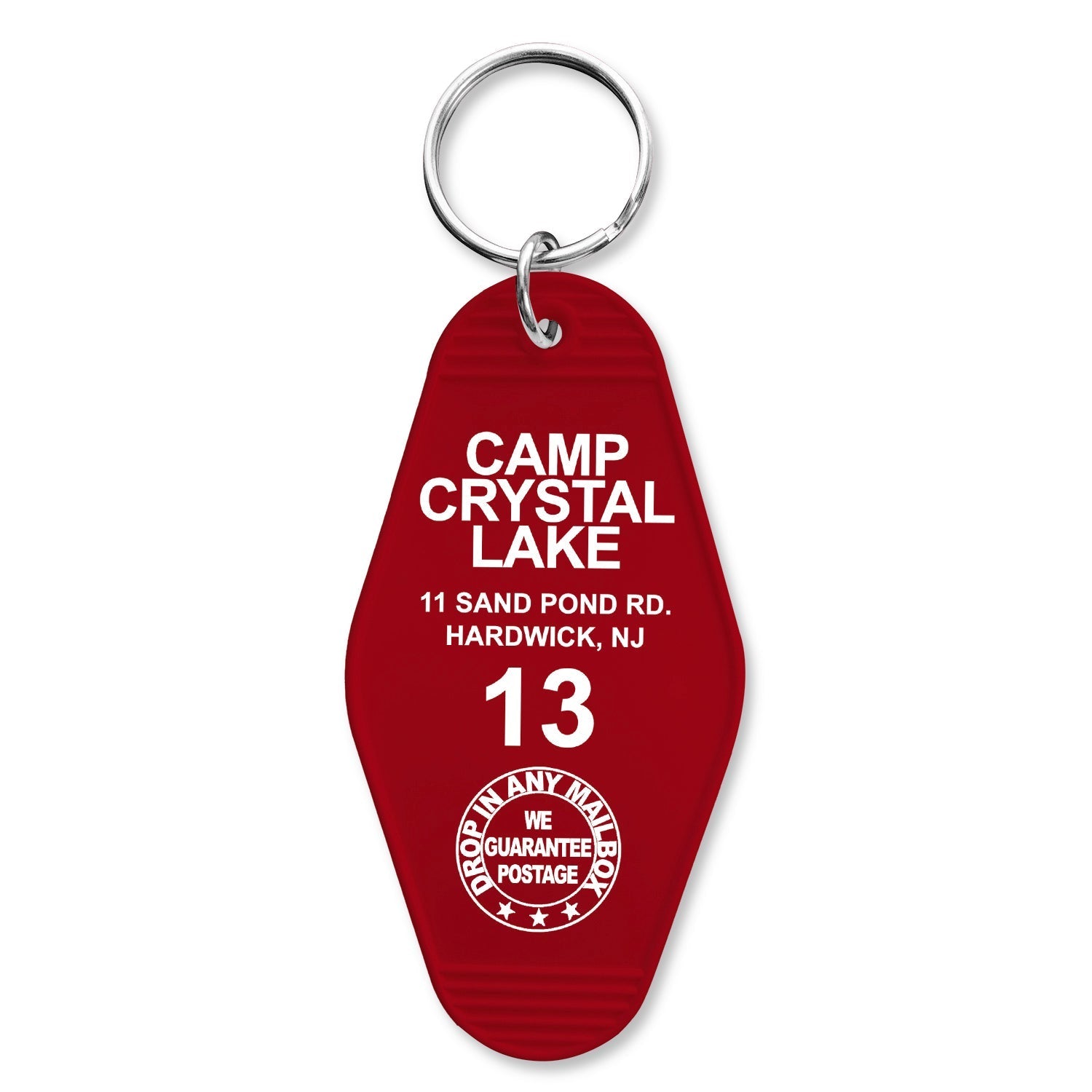 Camp Crystal Lake Room Keychain - True Jersey