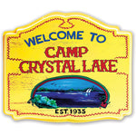 Camp Crystal Lake Car Magnet - True Jersey