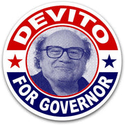 Devito for Governor Car Magnet - Shady Front