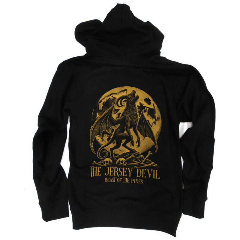 Jersey Devil Beast of the Pines Zip Up Hoodie - True Jersey