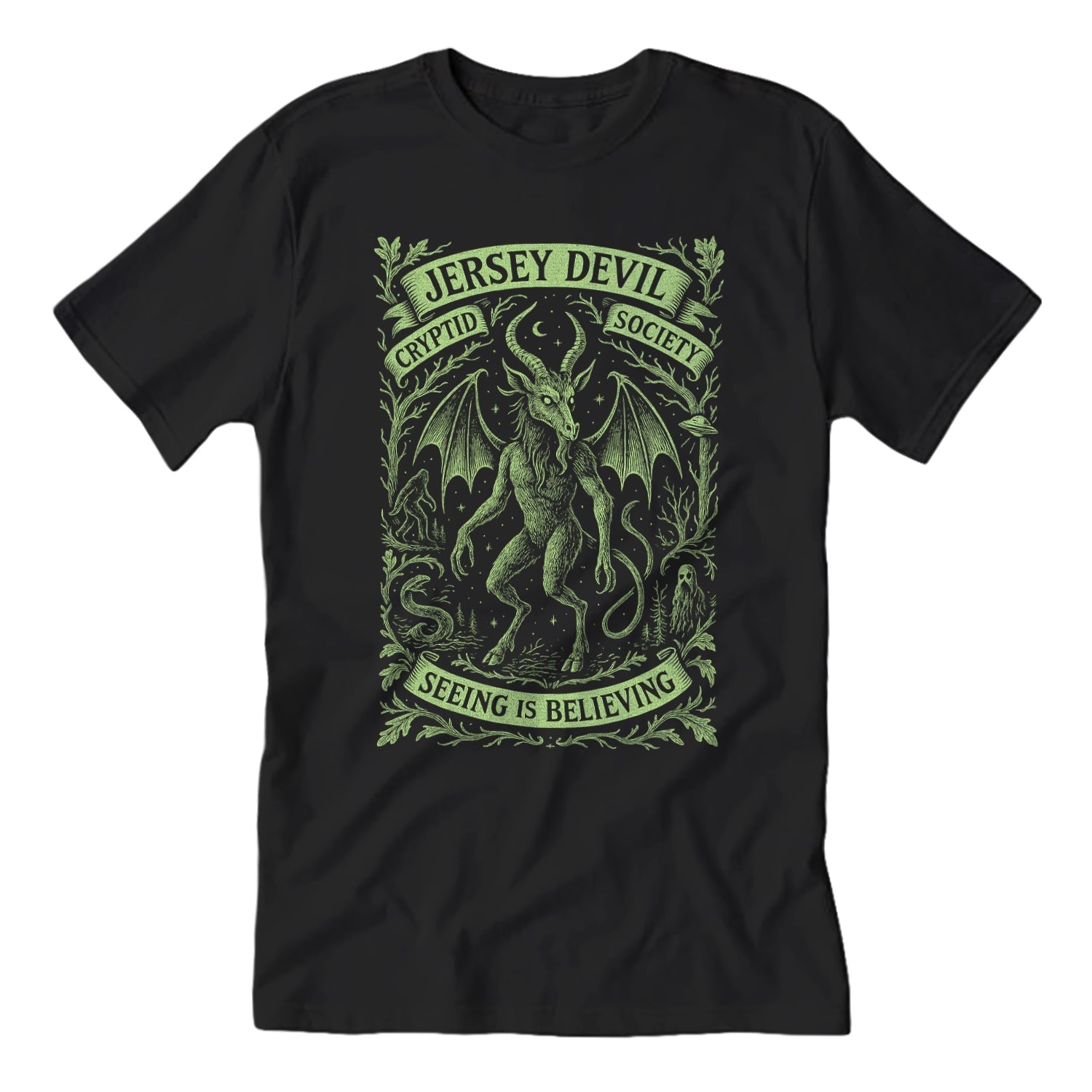 Jersey Devil Cryptid Society T-Shirt - True Jersey