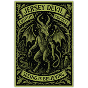 Jersey Devil Cryptid Society Sticker - True Jersey