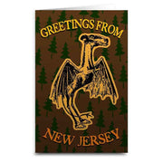 Greetings from the Jersey Devil Greeting Card