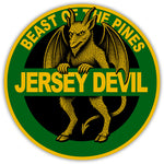Jersey Devil Highway Sign Sticker