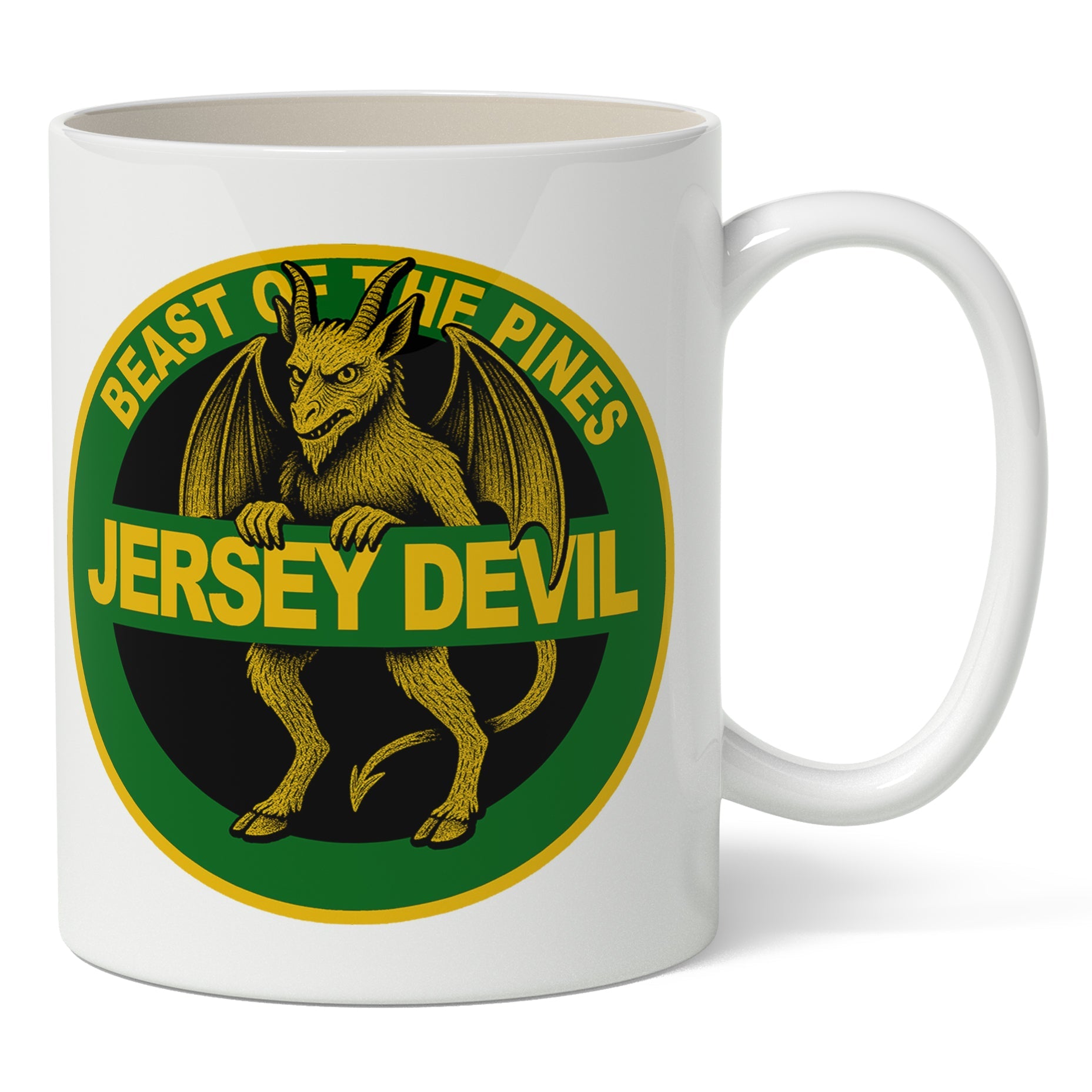 Jersey Devil Highway Sign Mug - Shady Front