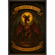 Jersey Devil Patron Saint of New Jersey Poster Print - True Jersey