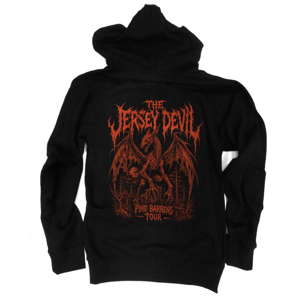 Jersey Devil Pine Barrens Tour Zip Up Hoodie - True Jersey