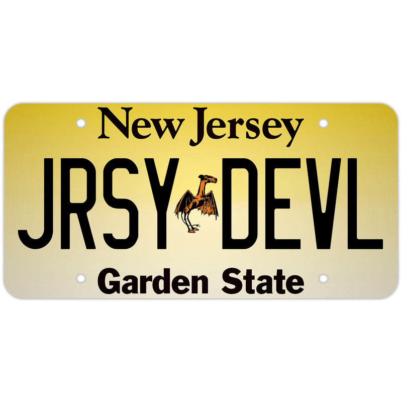 Jersey Devil Decorative  License Plate - True Jersey