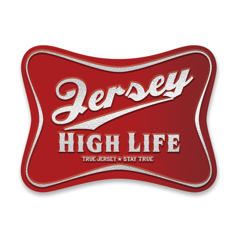 Jersey High Life Enamel Pin - Shady Front