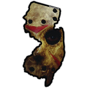 Jersey Jason Voorhees Sticker - Shady Front