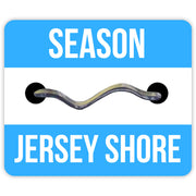 Jersey Shore Season Beach Badge Sticker - Shady Front