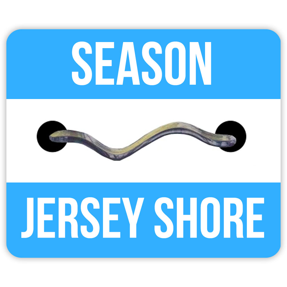 Jersey Shore Season Beach Badge Sticker - Shady Front