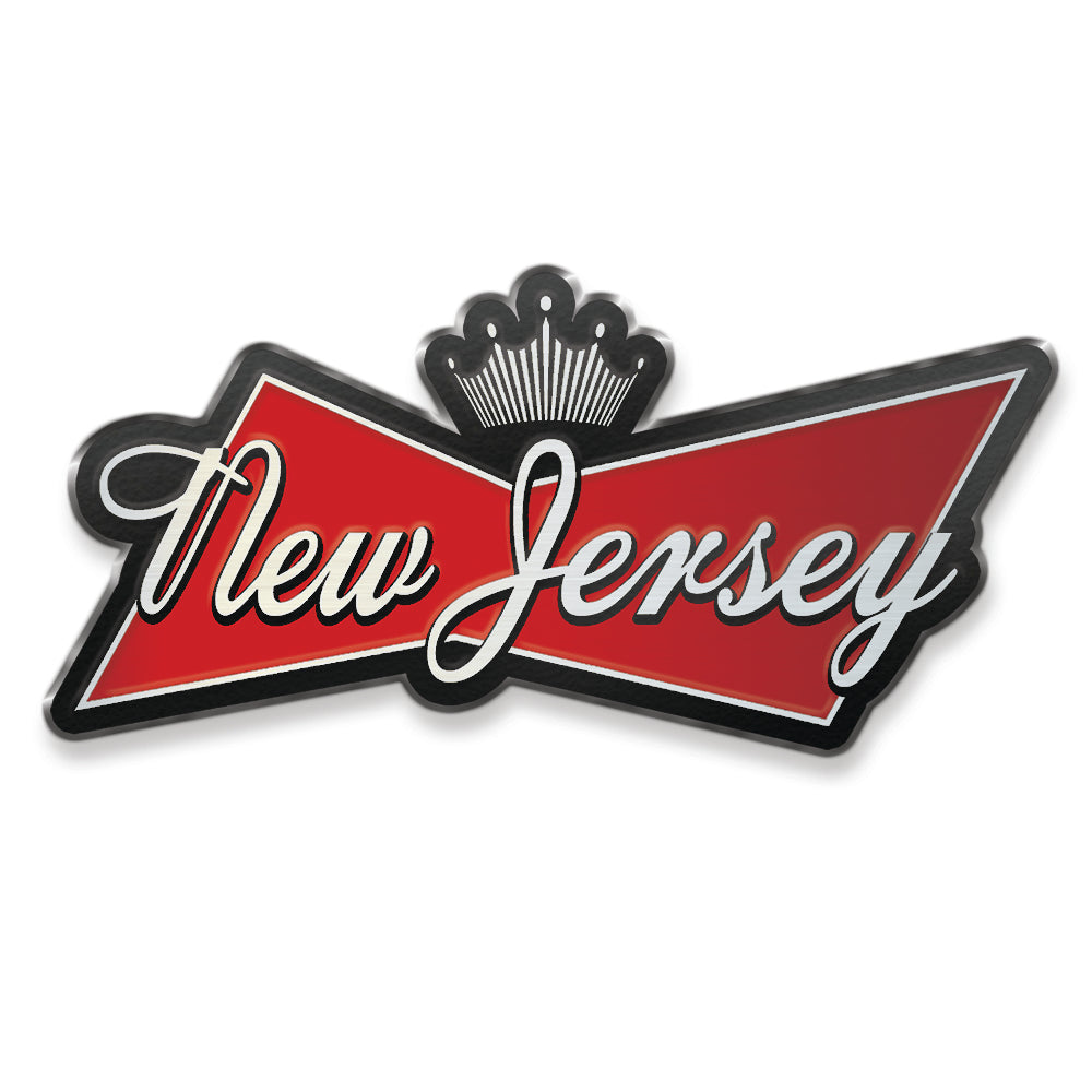 King of States Enamel Pin - Shady Front