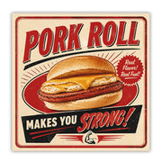 Pork Roll Makes You Strong Sticker