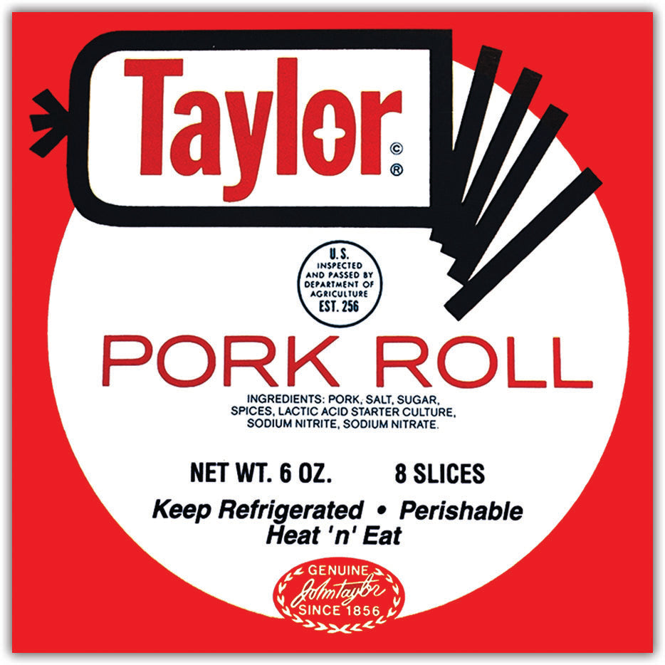 Taylor Ham Pork Roll Sticker – True Jersey