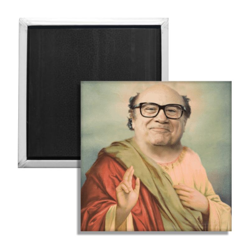 Saint Danny Fridge Magnet - Shady Front