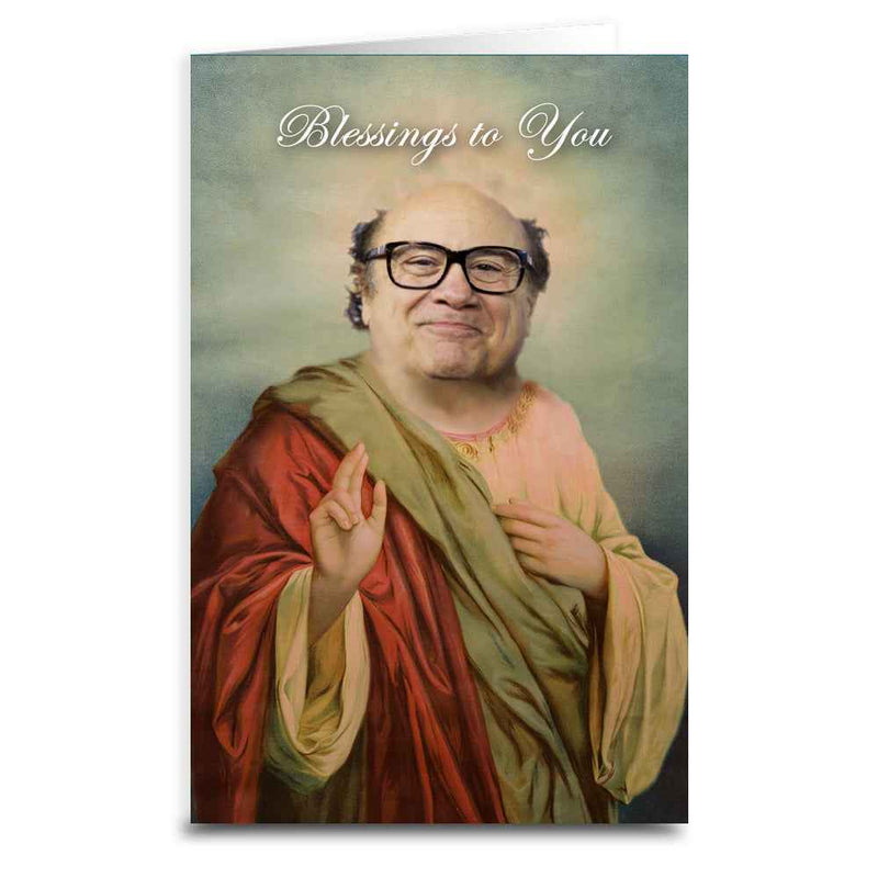 Saint Danny "Blessings" Greeting Card - True Jersey