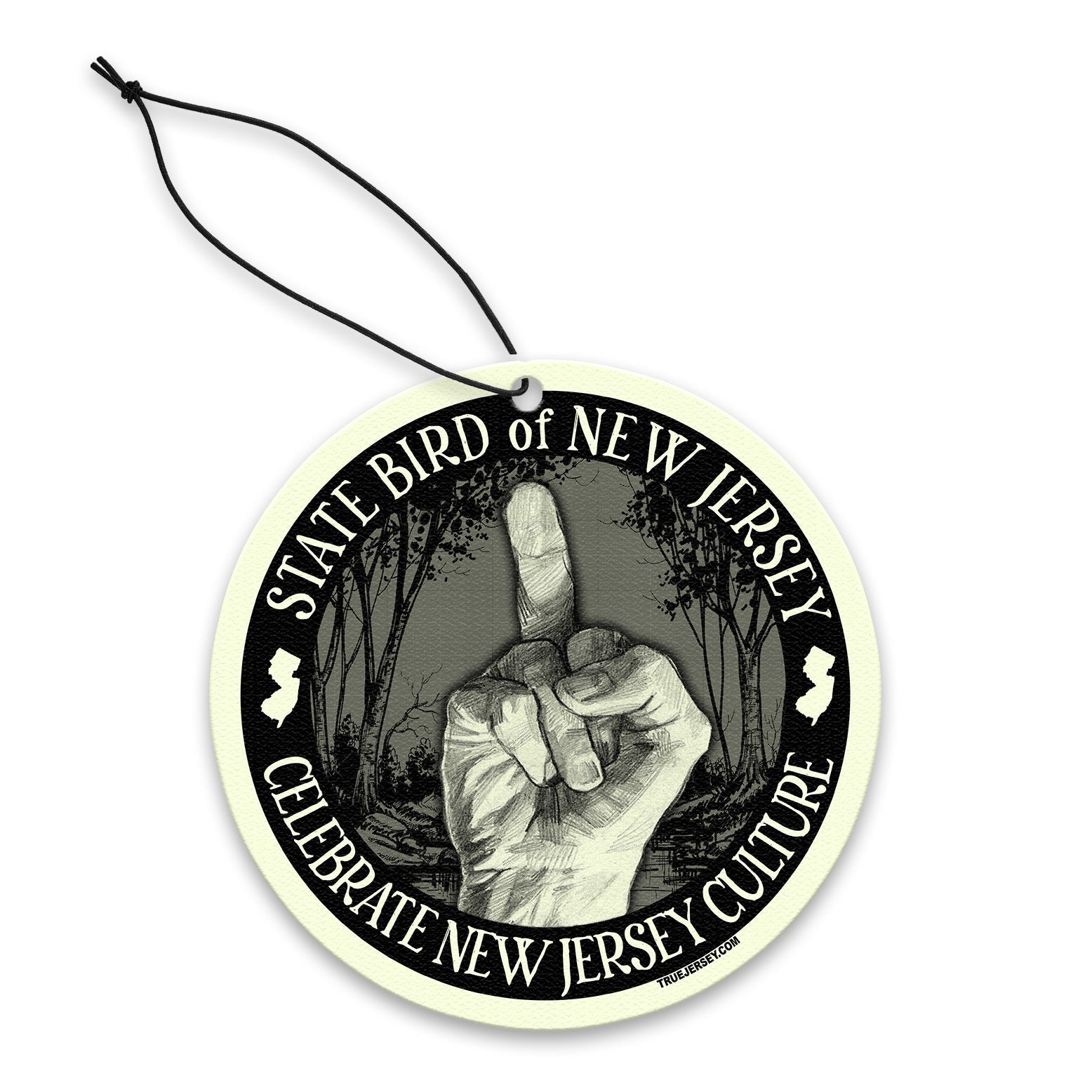 New Jersey State Bird Air Freshener - Shady Front