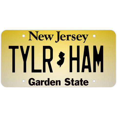 Taylor Ham Decorative License Plate