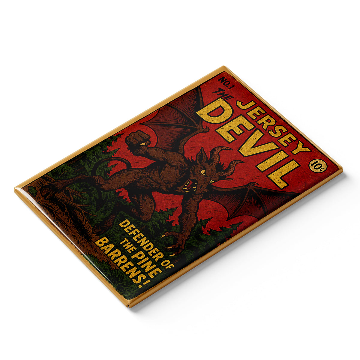Jersey Devil Comic Fridge Magnet - True Jersey