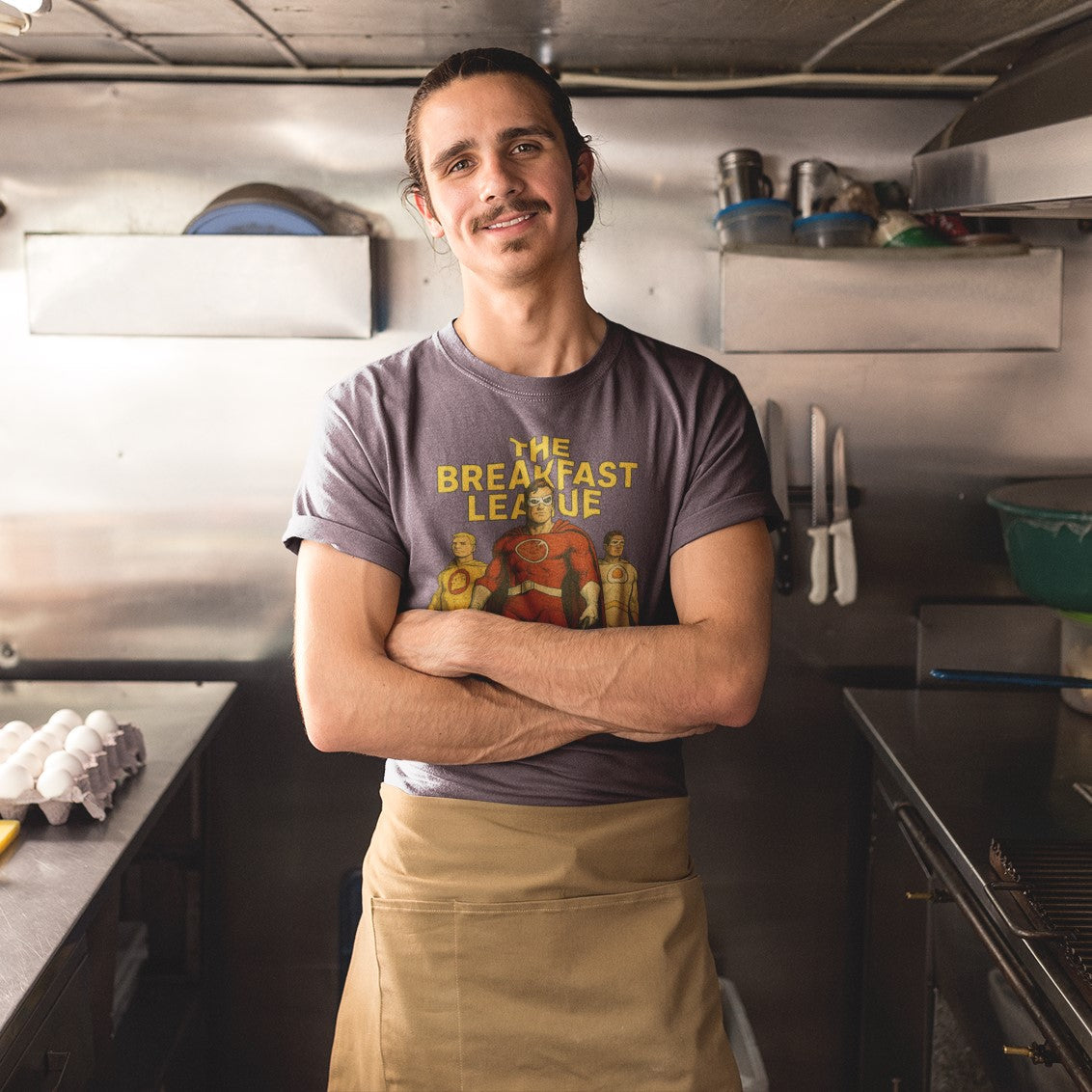 The Breakfast League T-Shirt - Shady Front