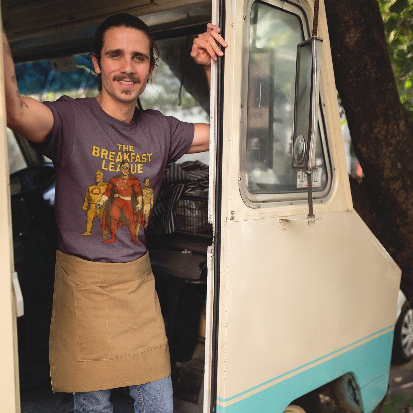 The Breakfast League T-Shirt - Shady Front