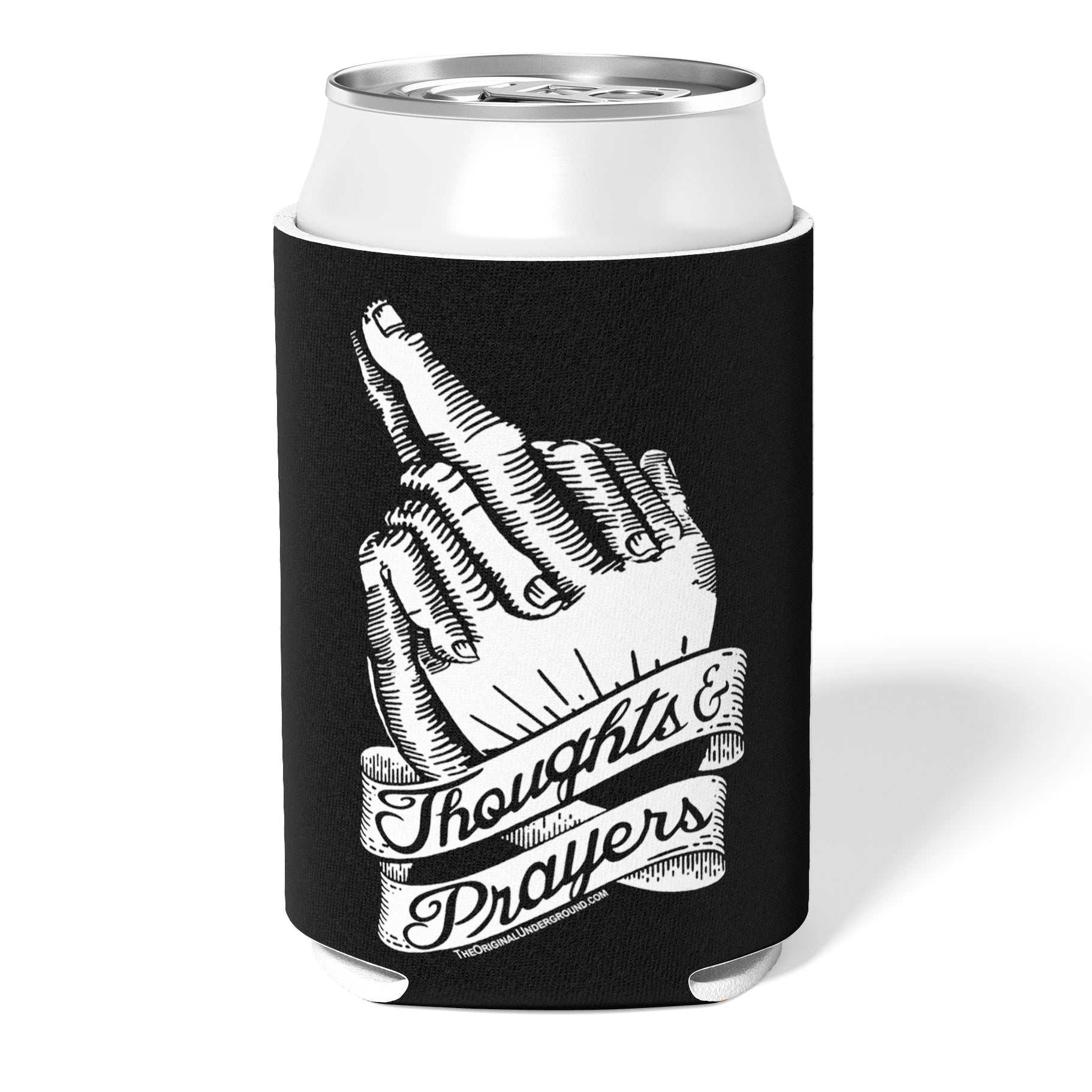 Thoughts and Prayers Can Cooler - True Jersey