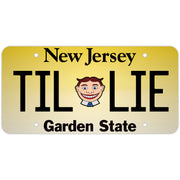 Asbury Park Tillie Decorative  License Plate - True Jersey