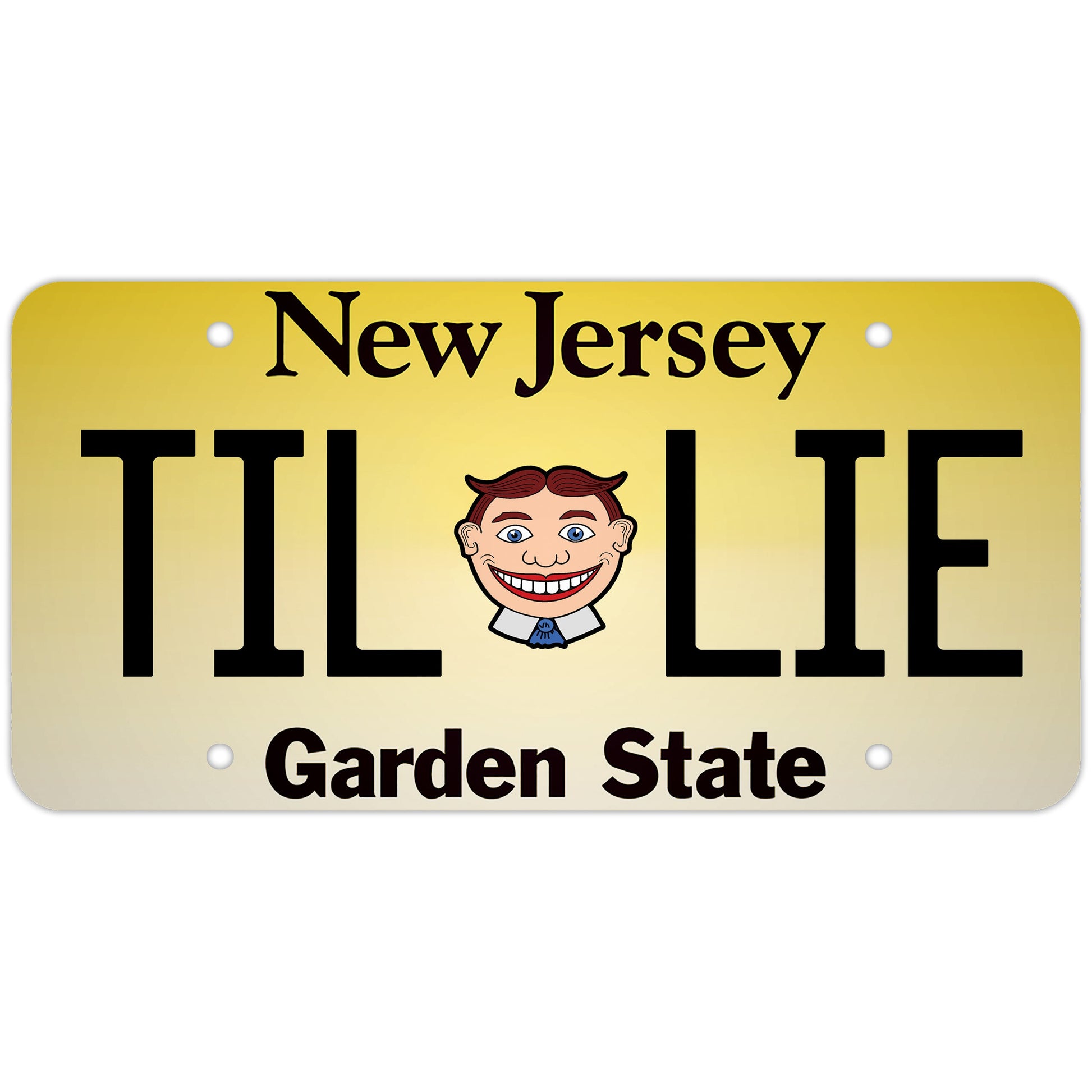 Asbury Park Tillie Decorative  License Plate - True Jersey