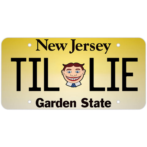 Asbury Park Tillie Decorative  License Plate