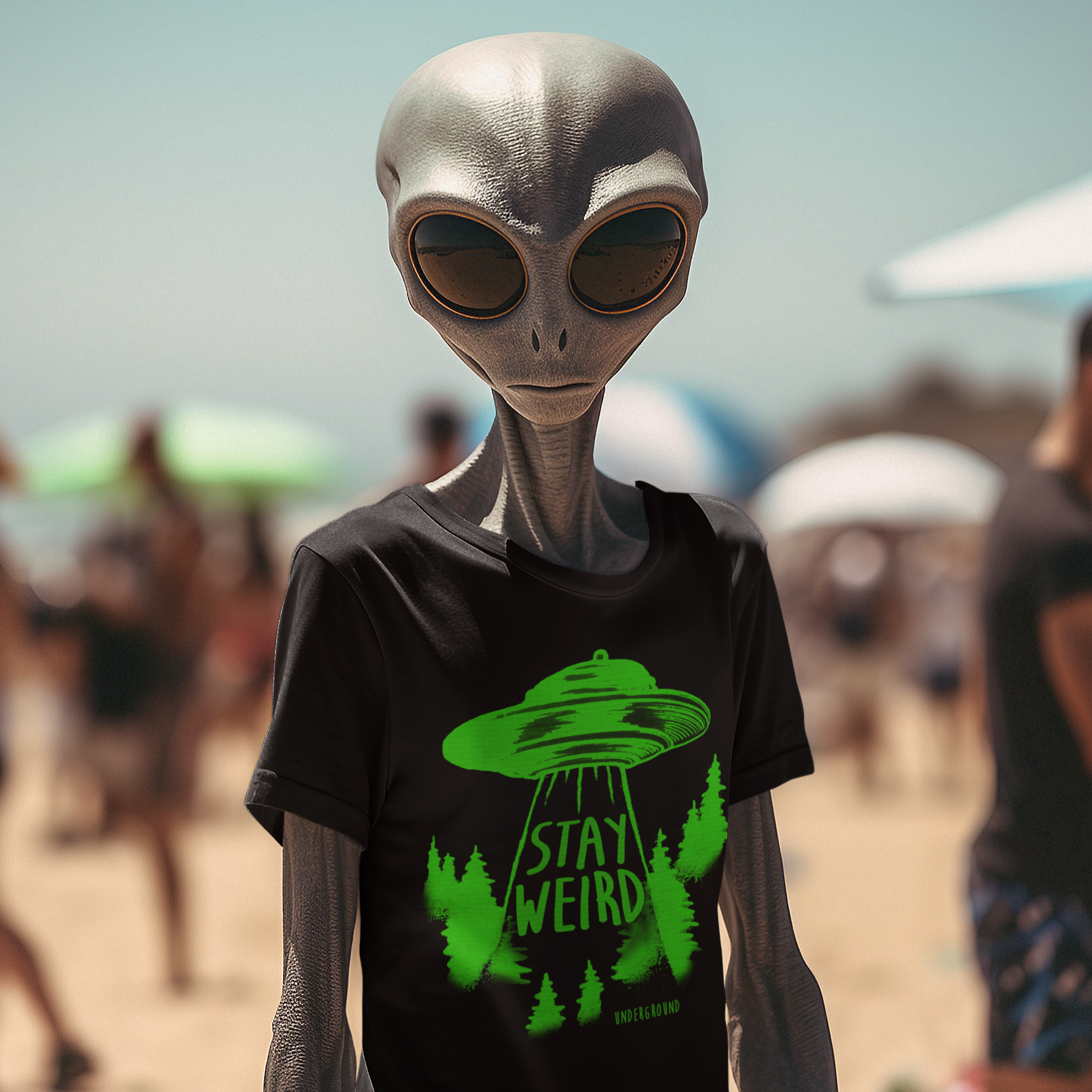 Stay Weird  T-Shirt - True Jersey