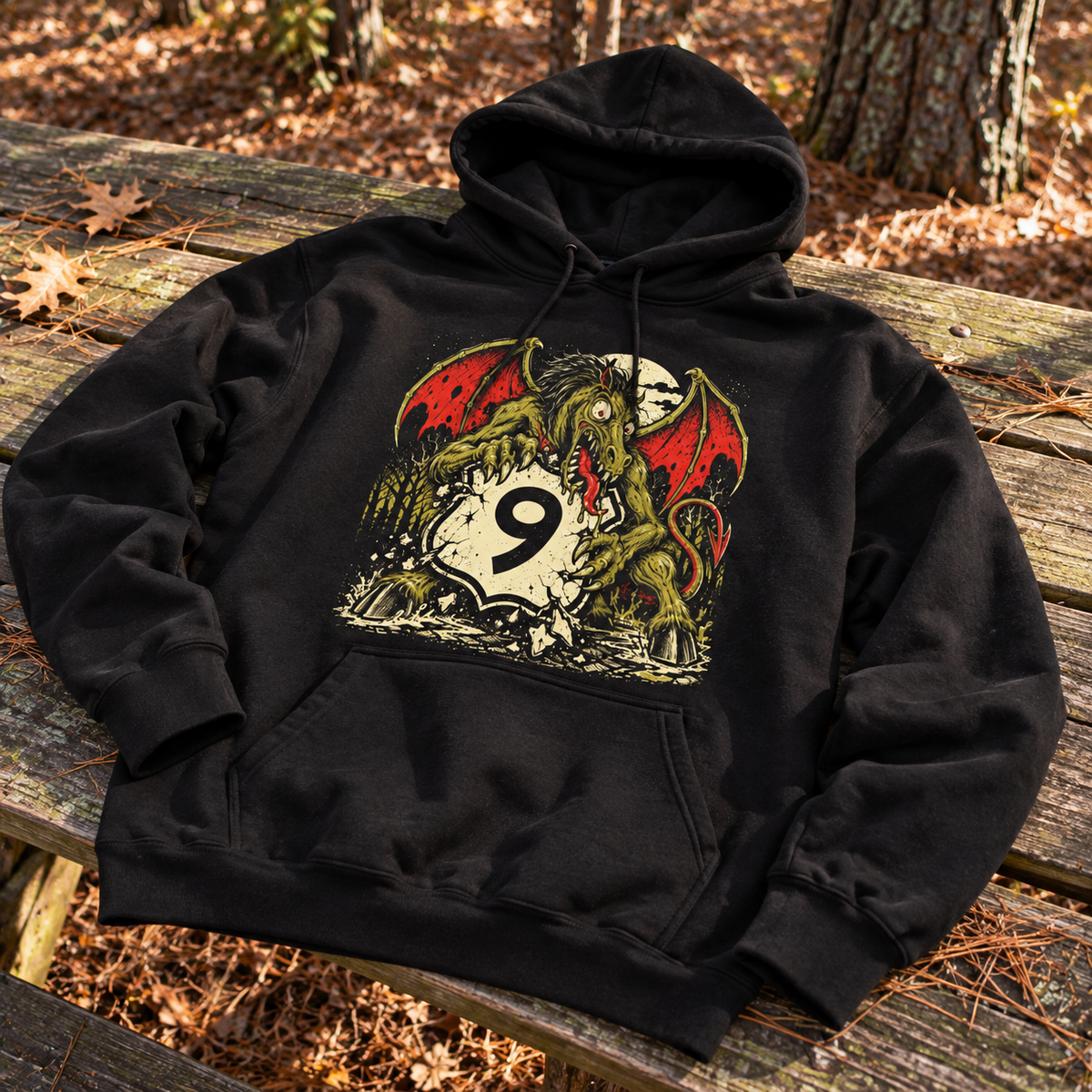 Ed Roth Style Jersey Devil Hoodie - True Jersey