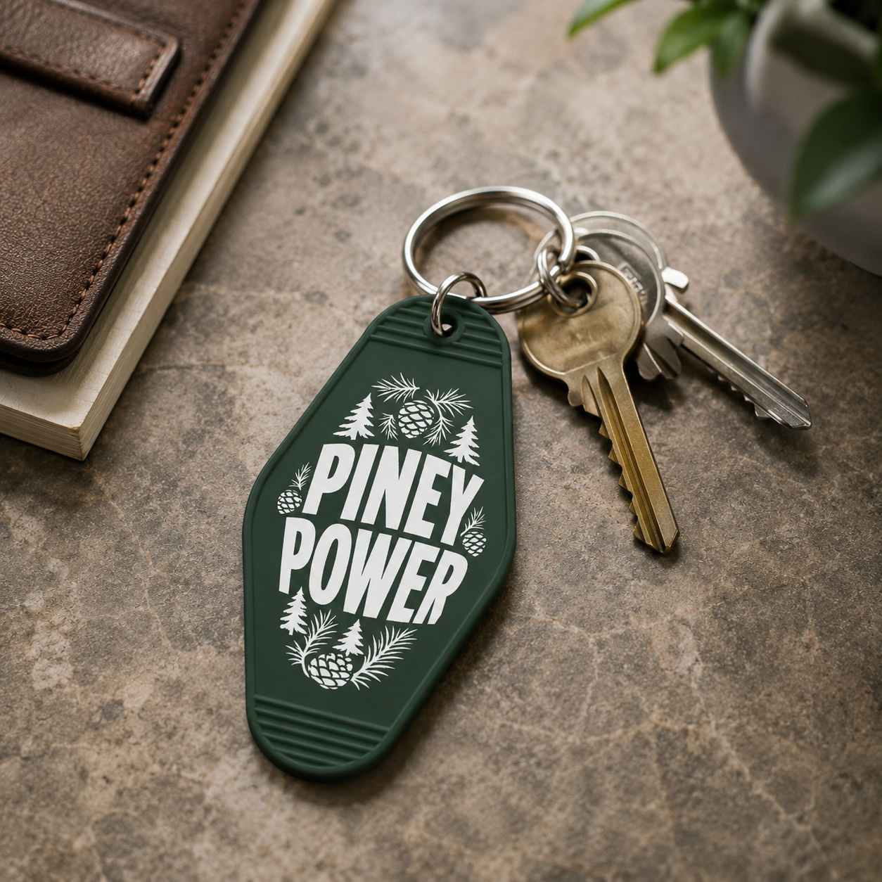 Piney Power Room Keychain - True Jersey