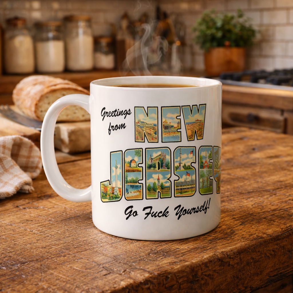Greetings from New Jersey Mug - True Jersey