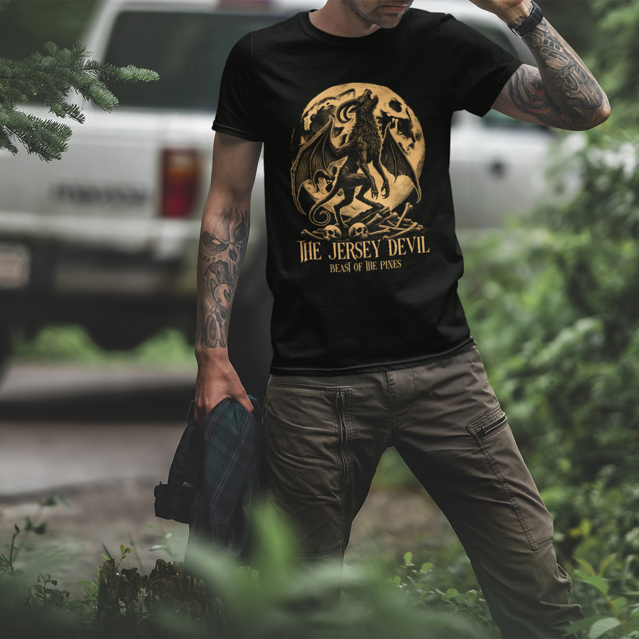Jersey Devil Beast of the Pines T-Shirt - True Jersey