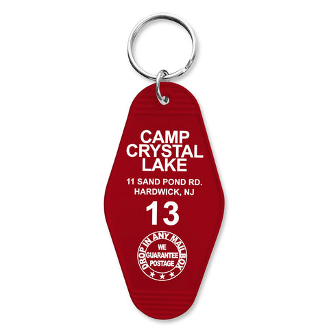 Camp Crystal Lake Room Keychain