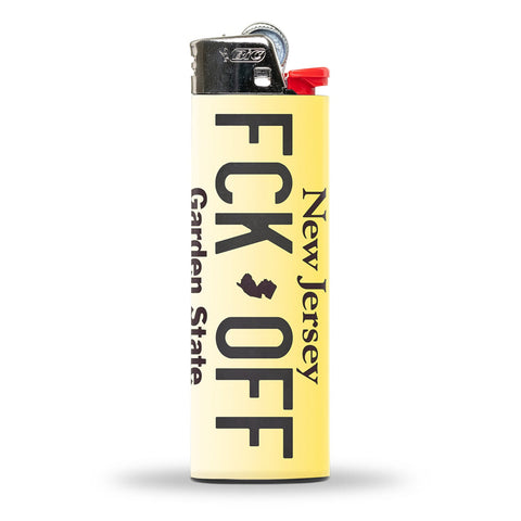 License Plate "FCK-OFF" Lighter