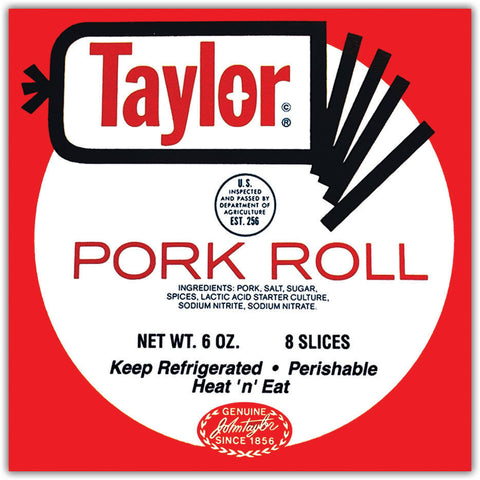 Taylor Ham Pork Roll Sticker - Shady Front