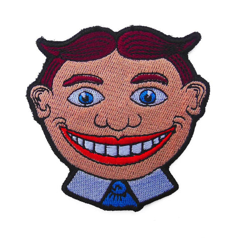 Tillie Embroidered Patch - Shady Front / Wholesale Prints, Patches, Buttons, Greetings Cards, New Jersey Apparel, Stickers, Accessories