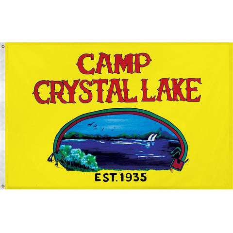 Camp Crystal Lake Flag - True Jersey