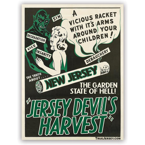 Jersey Devil's Harvest Sticker - True Jersey