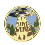 Stay Weird Enamel Pin - The Original Underground