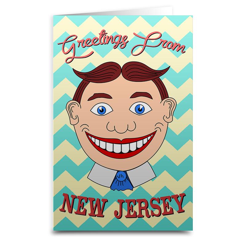 Asbury Park Tillie Face - New Jersey T-Shirt Asbury Park Tillie Face - New Jersey T-Shirt